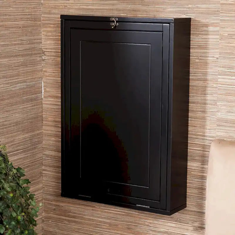 Bureau convertible pliant noir