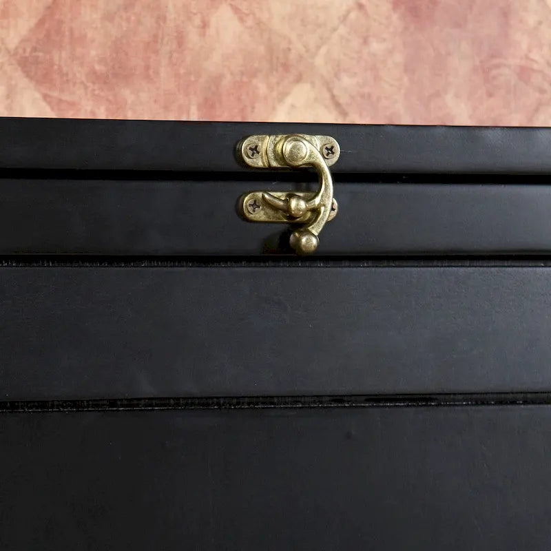 Bureau convertible pliant noir