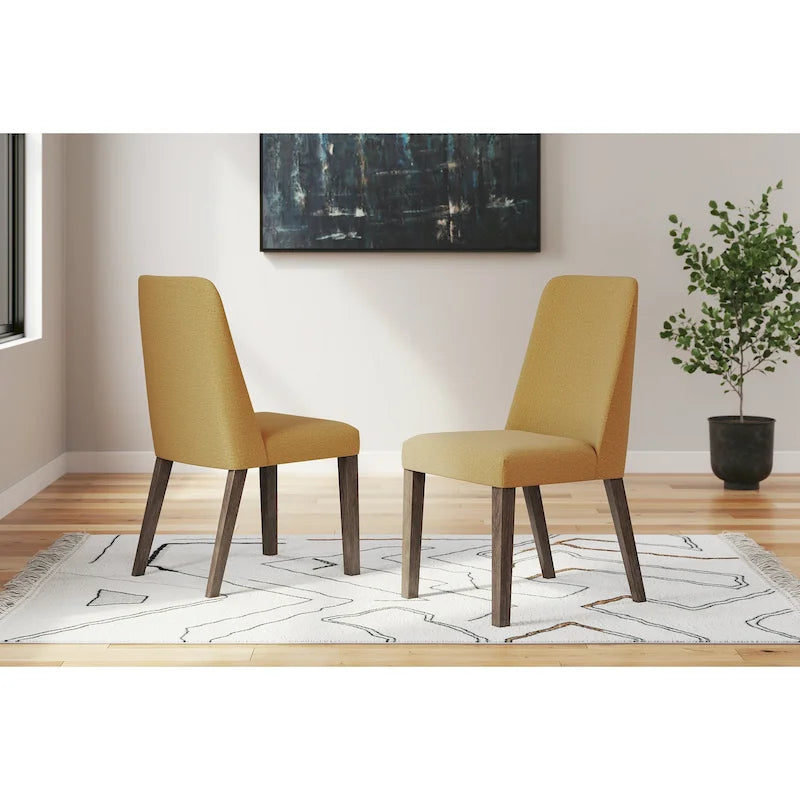 Chaise de salle à manger rembourrée (lot de 2)
