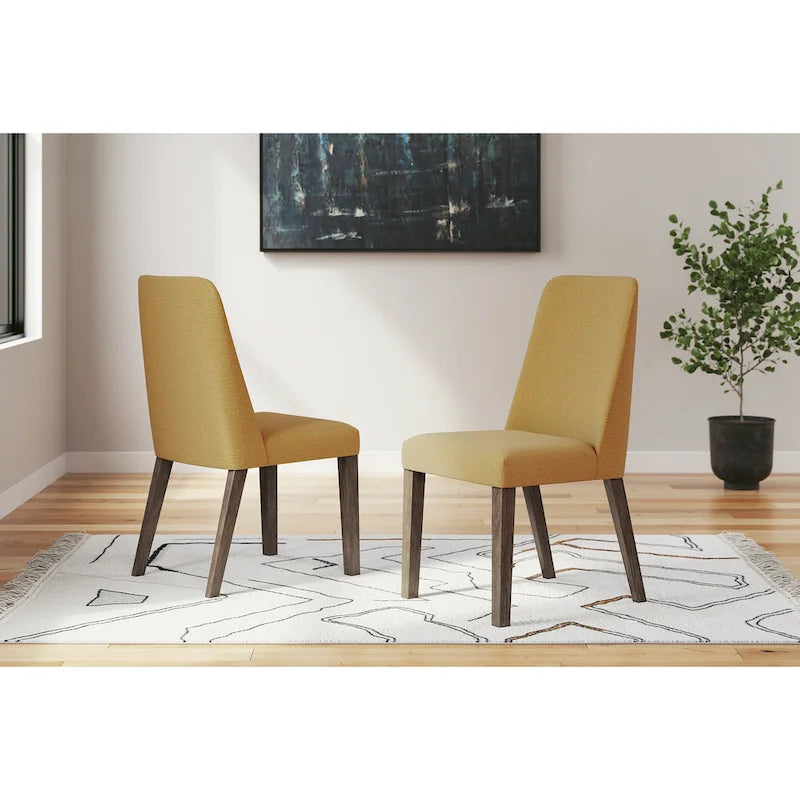 Chaise de salle à manger rembourrée (lot de 2)