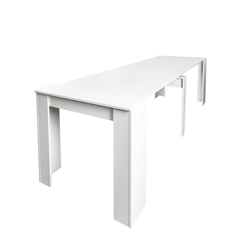 Table à manger extensible multifonctionnelle en bois