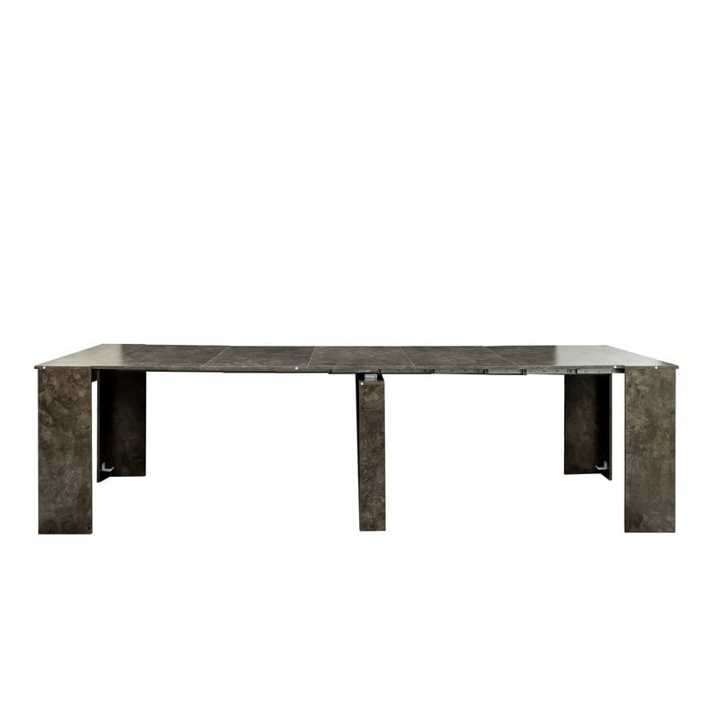 Table à manger extensible multifonctionnelle en bois