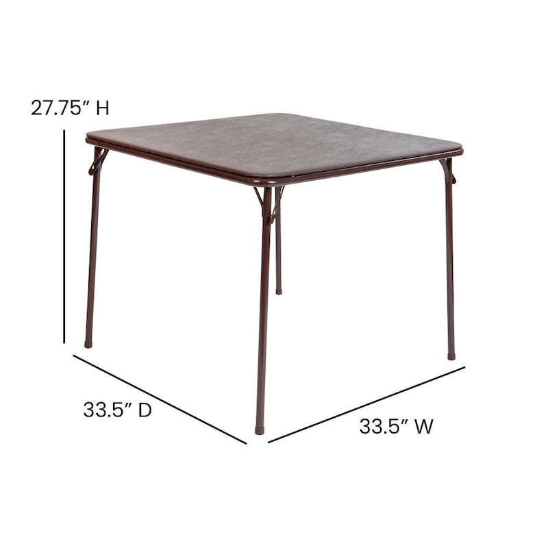 Table de jeu pliable en vinyle