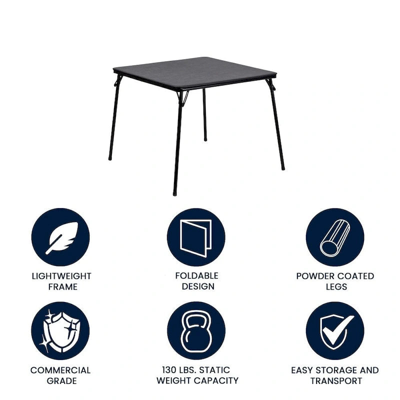 Table de jeu pliable en vinyle