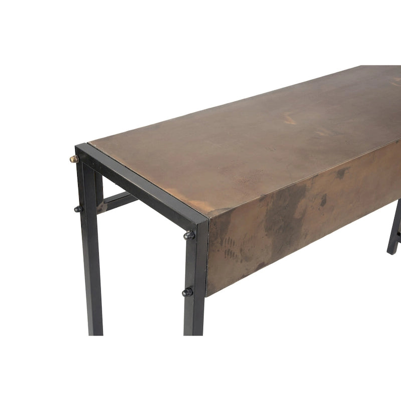 Console en métal bronze