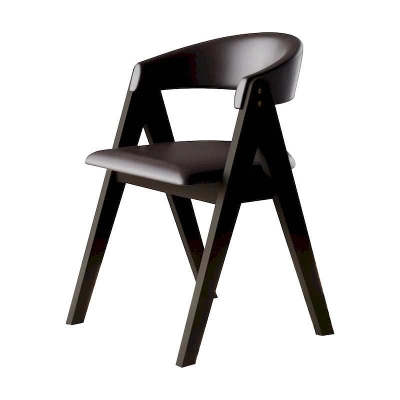 Chaises de salle à manger transitionnelles en V (lot de 4)