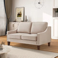 Causeuse 2 places en velours moderne pour salon