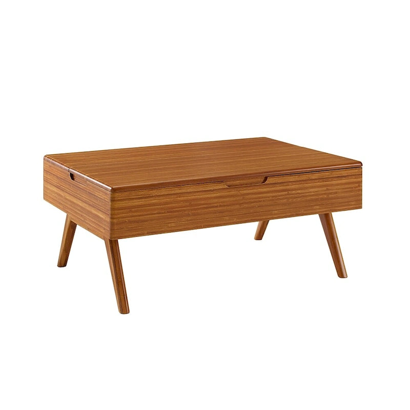 Table basse relevable, cuivre