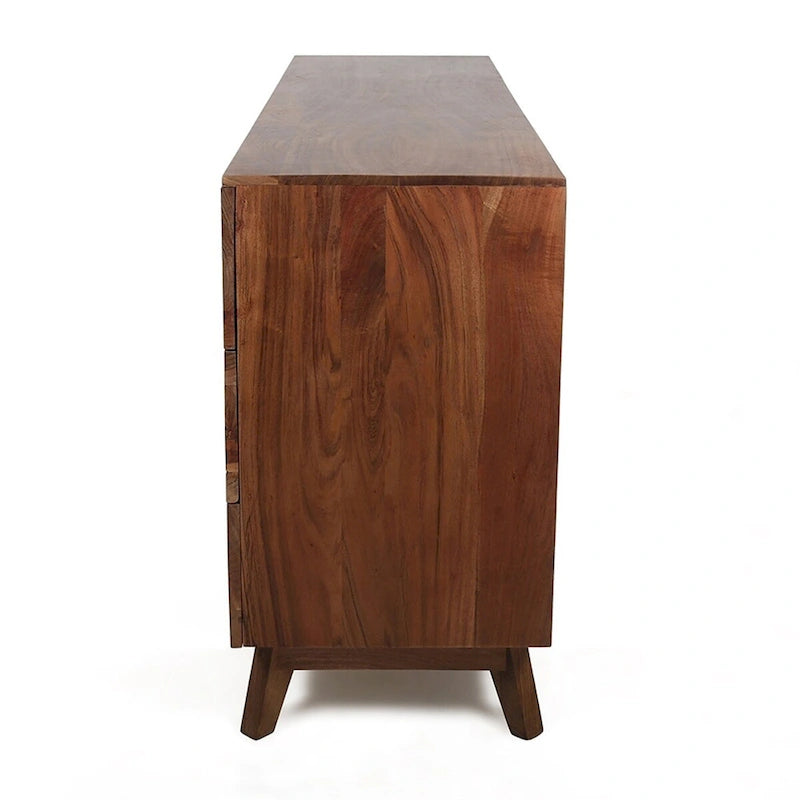 Buffet à six tiroirs 59x16.5x31, Tables de chevet en bois