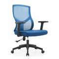 Chaise de bureau mi-dossier avec hauteur, pivot et inclinaison réglables