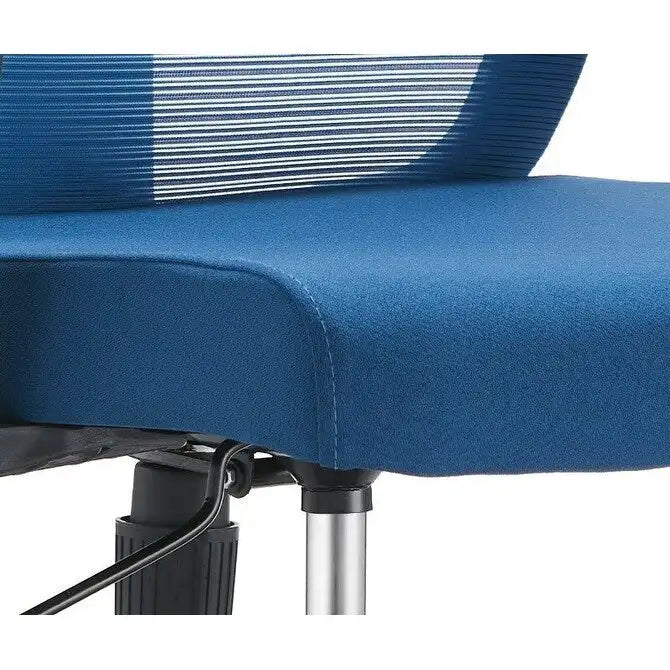 Chaise de bureau mi-dossier avec hauteur, pivot et inclinaison réglables