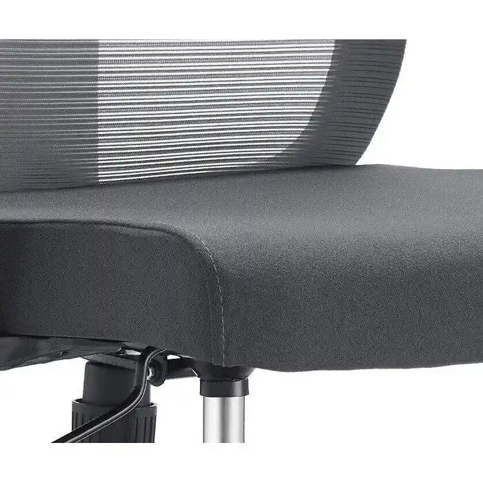 Chaise de bureau mi-dossier avec hauteur, pivot et inclinaison réglables