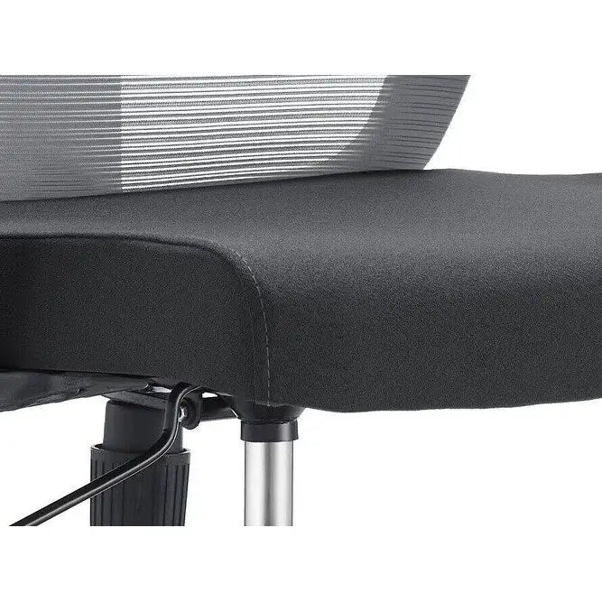Chaise de bureau mi-dossier avec hauteur, pivot et inclinaison réglables