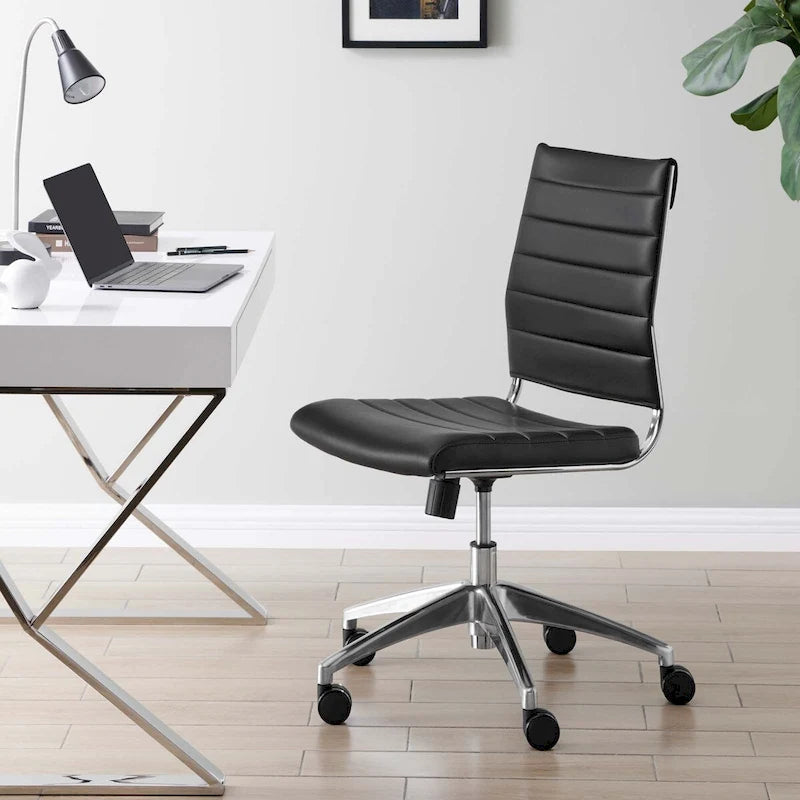 Chaise de bureau à dossier mi-hauteur