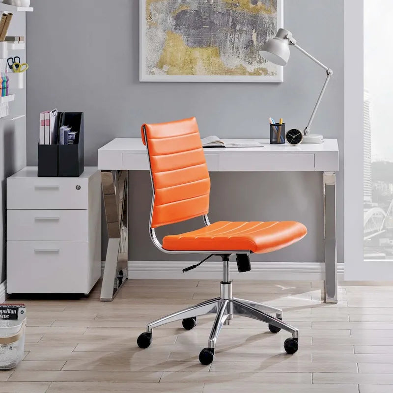 Chaise de bureau à dossier mi-hauteur