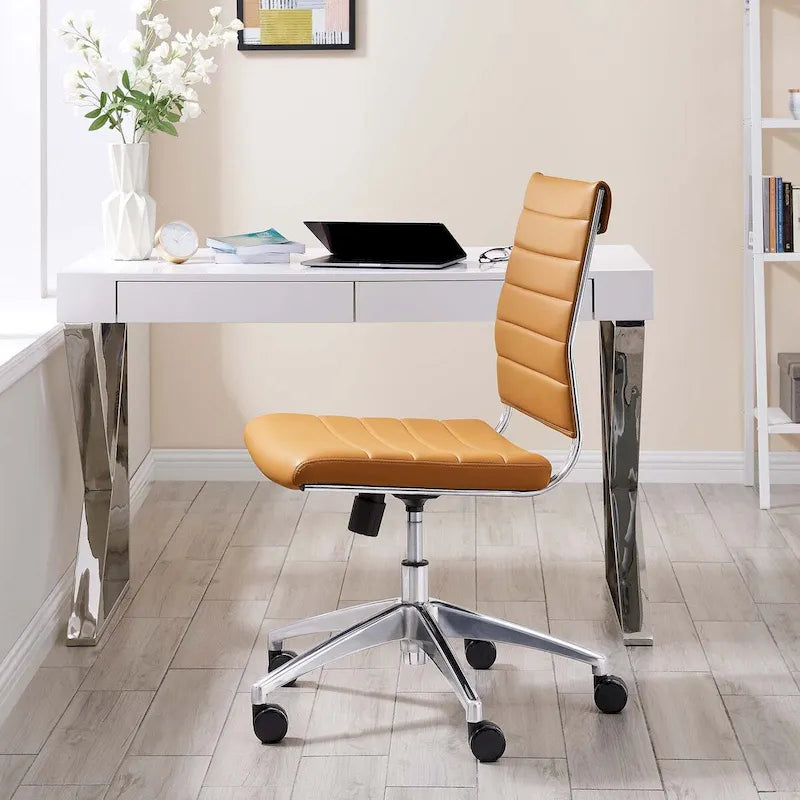 Chaise de bureau à dossier mi-hauteur