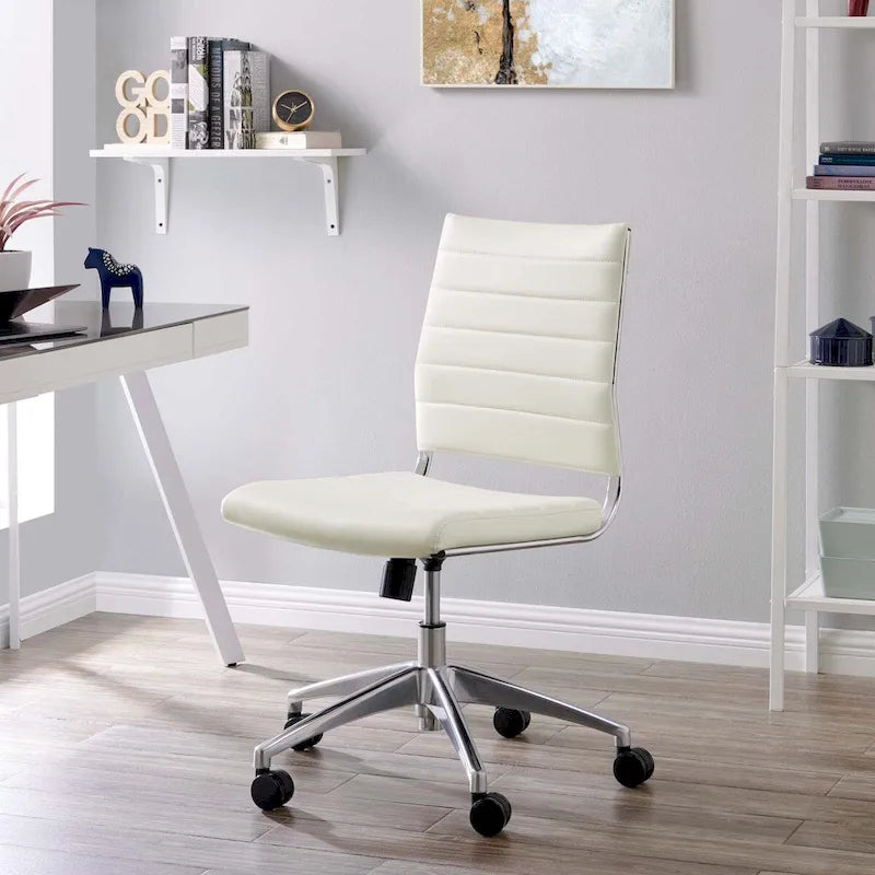 Chaise de bureau à dossier mi-hauteur
