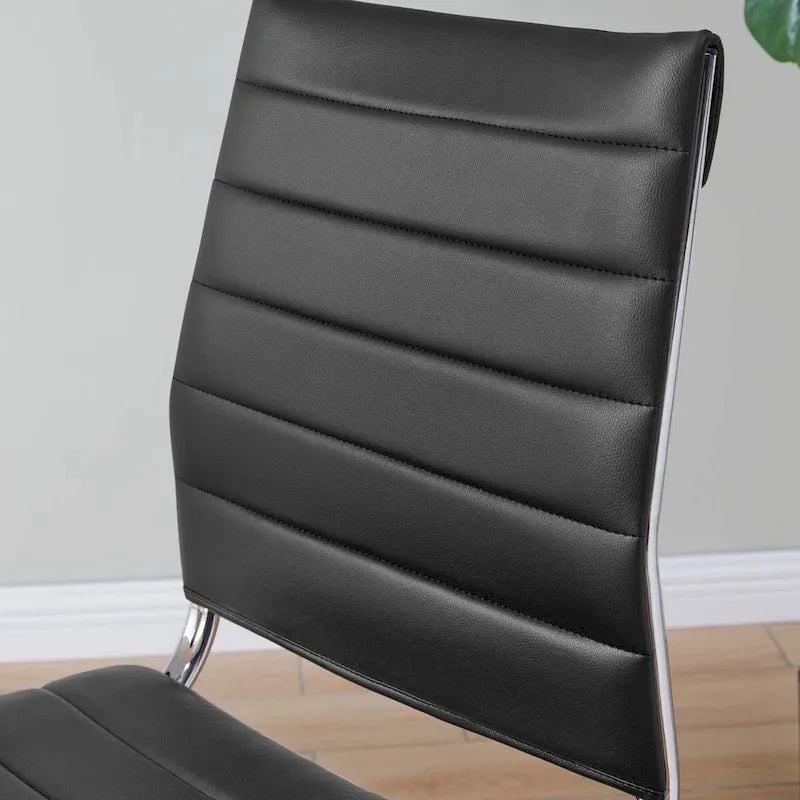 Chaise de bureau à dossier mi-hauteur