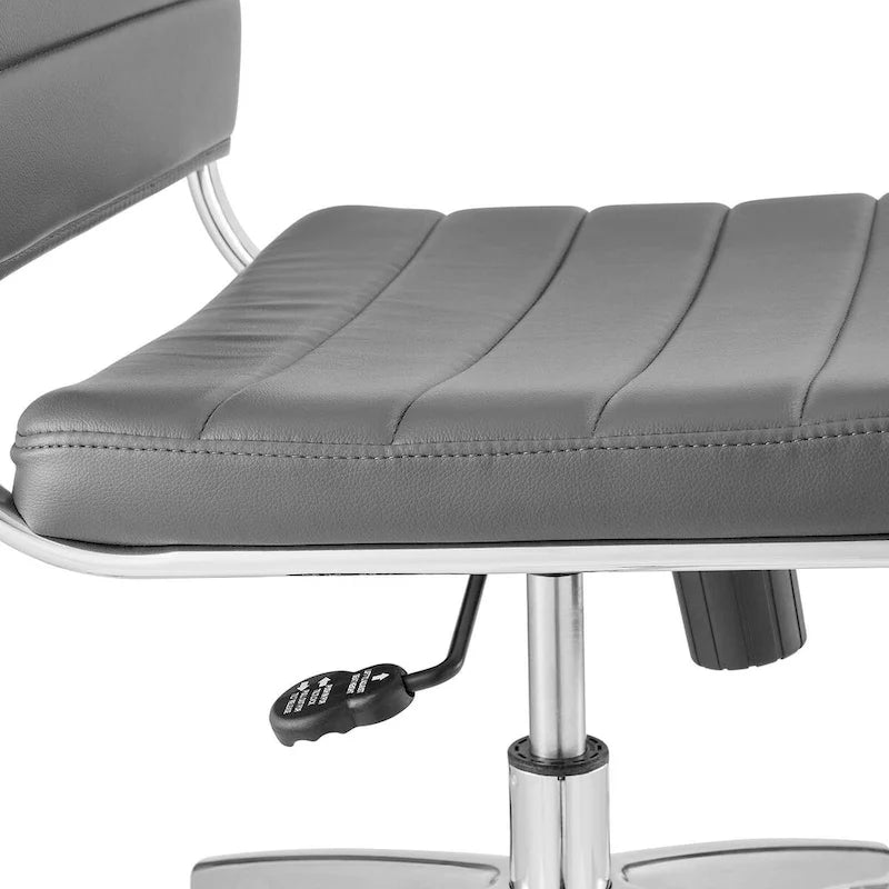 Chaise de bureau à dossier mi-hauteur