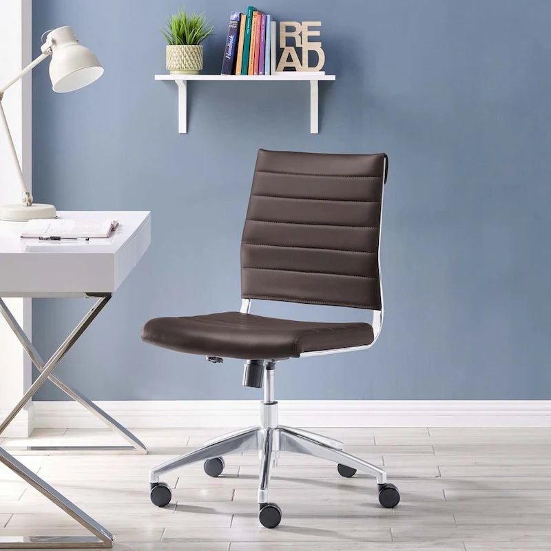 Chaise de bureau à dossier mi-hauteur