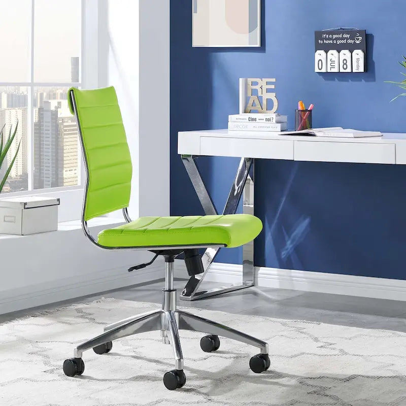Chaise de bureau à dossier mi-hauteur