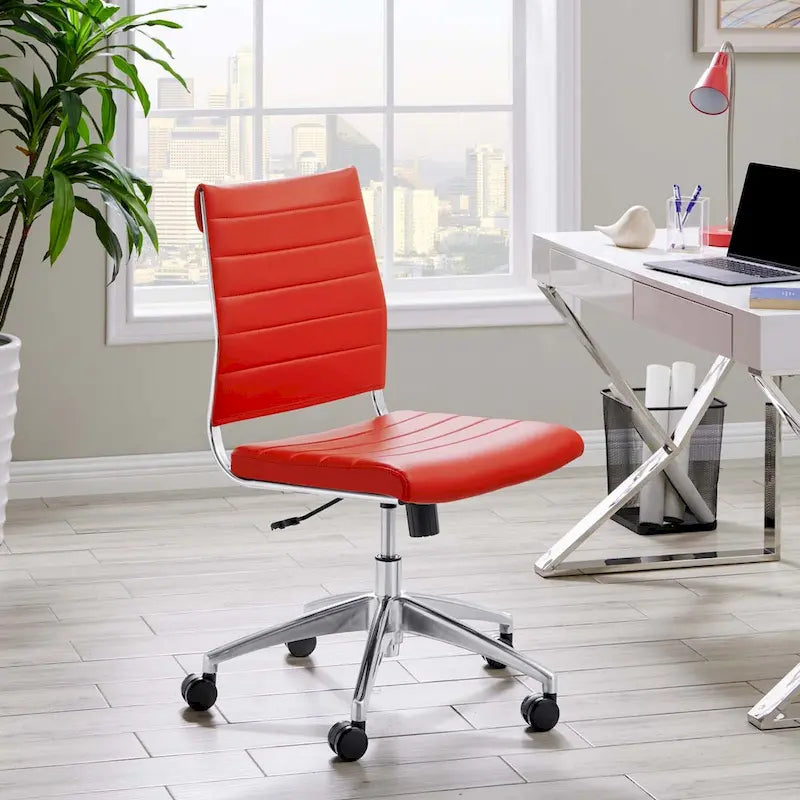 Chaise de bureau à dossier mi-hauteur