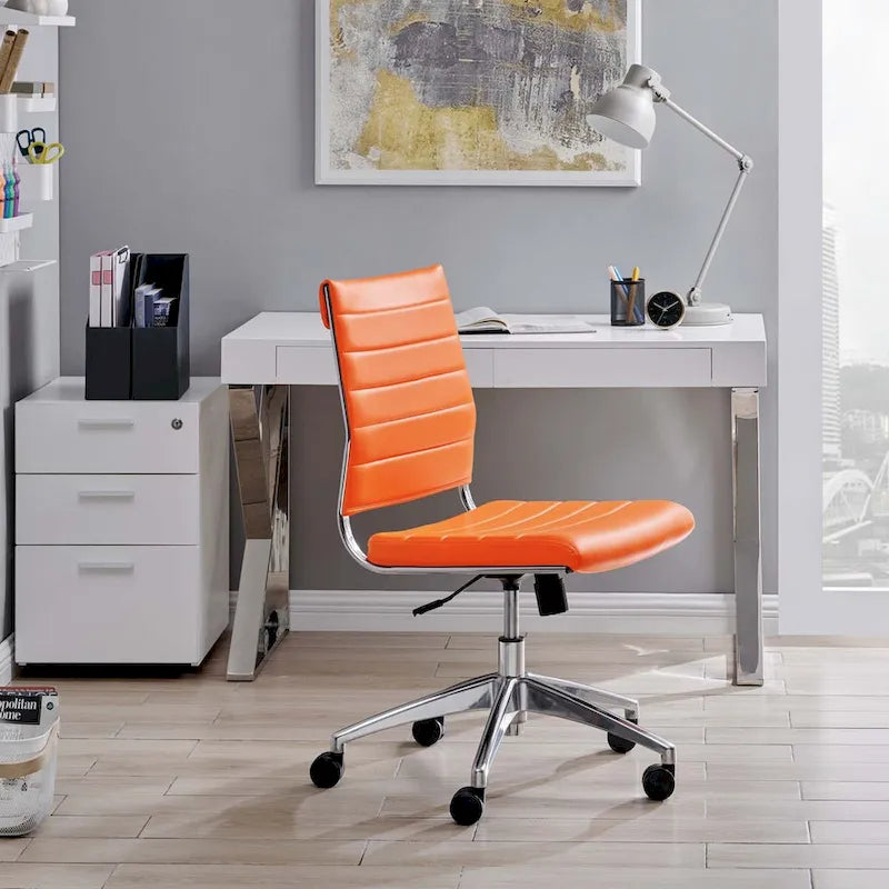 Chaise de bureau à dossier mi-hauteur
