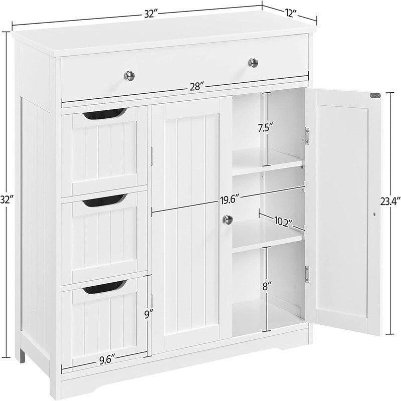Meuble de salle de bain sur pied