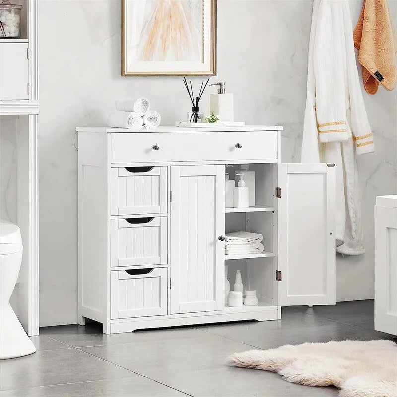 Meuble de salle de bain sur pied