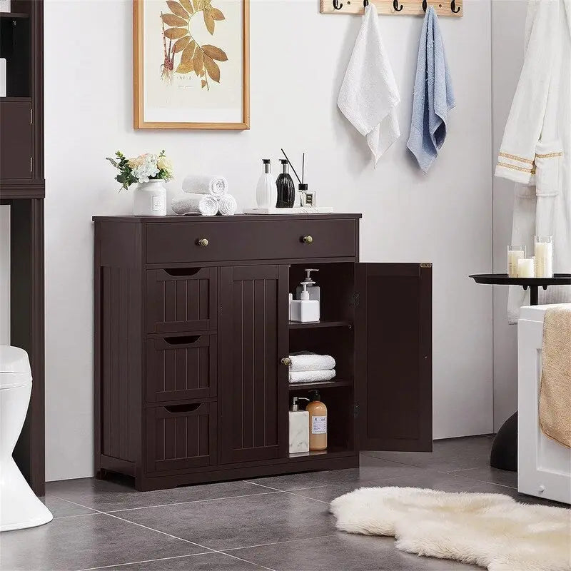 Meuble de salle de bain sur pied