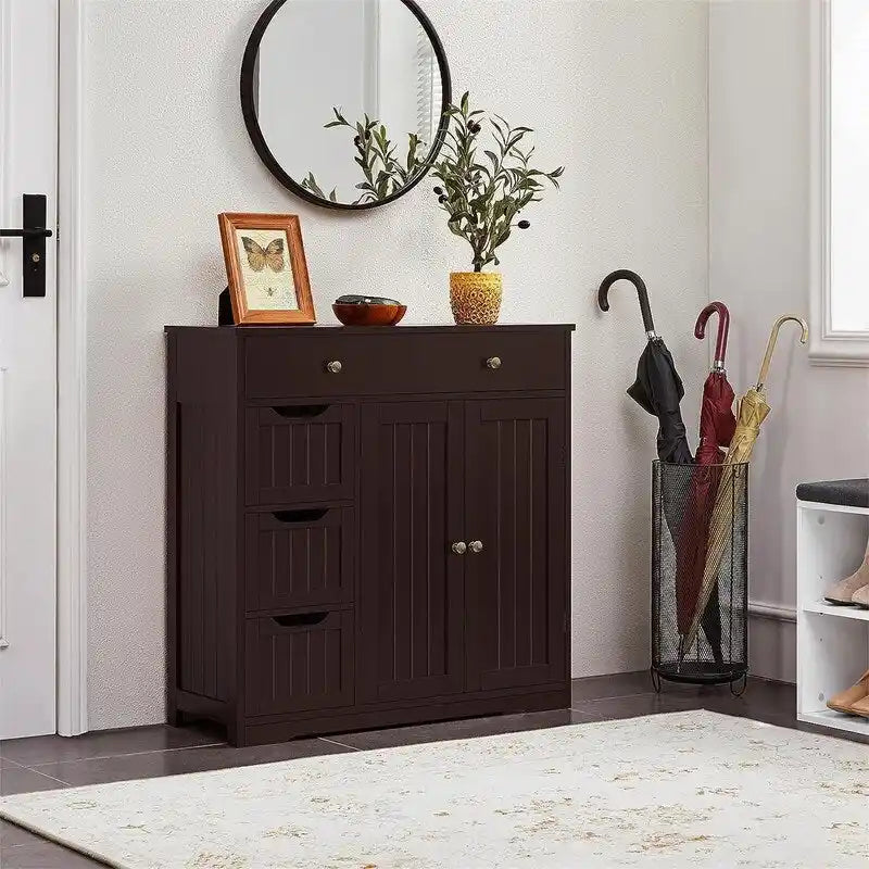 Meuble de salle de bain sur pied